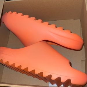 ENFLAME ORANGE YEEZY SLIDES